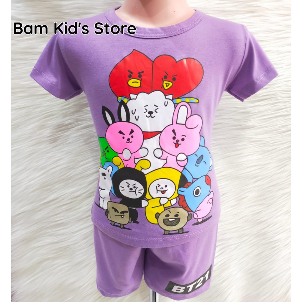 Bam Store/Baju Anak Murah/Stelan Anak Perempuan/Stelan Anak AT21/Stelan Anak 1-6Thn-5