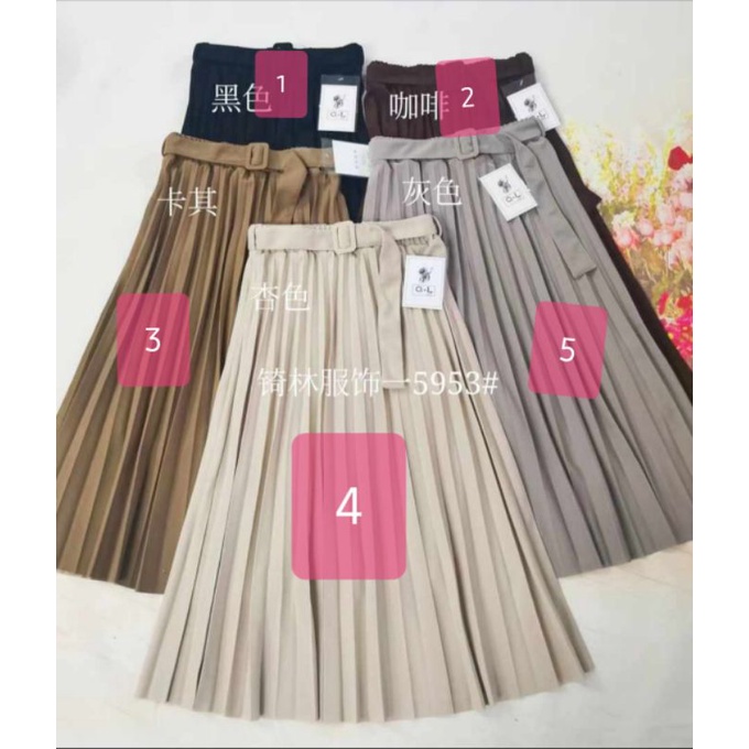 rok prisket import BKK | rok HITAM | rok import | rok midi | rok 7/9