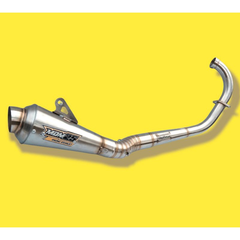 knalpot fu 200cc ex samping original mdm25 racing exhaust