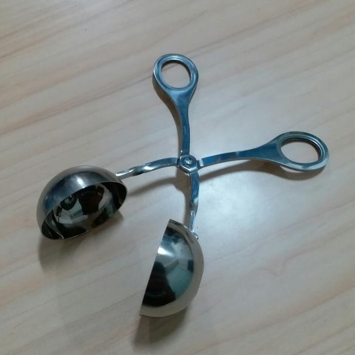 Alat Cetak Bakso Stainless Gunting Pencetak Bakso Ukuran Besar