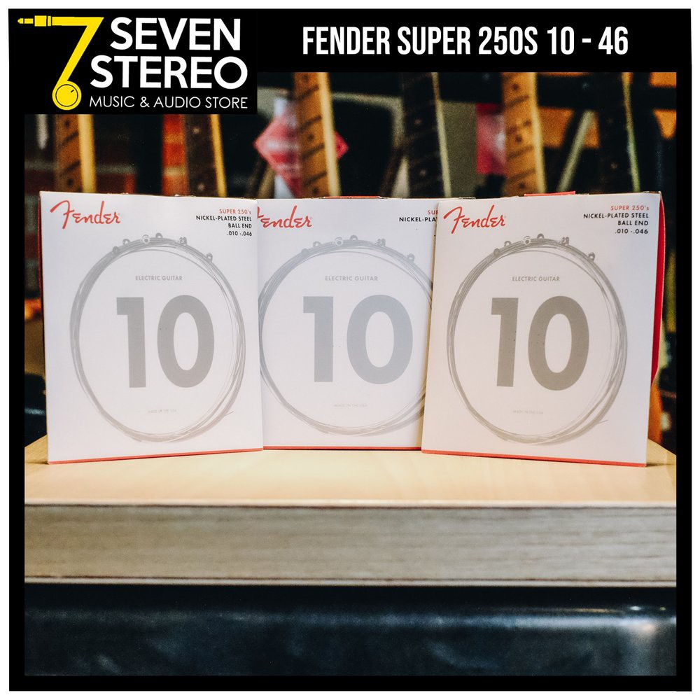 Fender 250R Super 250 Nickel-Plated Steel Electric Strings