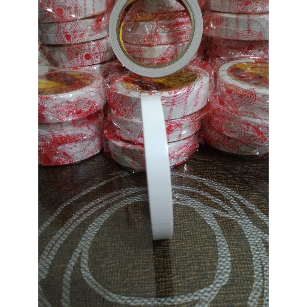 

Terlaris DOUBLE TAPE 12 MM TACHIMITA BERKUALITAS DOUBLE TAPE KERTAS