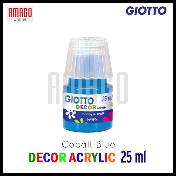 

Giotto Decor Acrylic - 25 Ml - Cobalt Blue - 538116