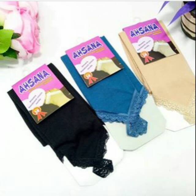 1 Lusin Handsock Renda/cincin Ahsana