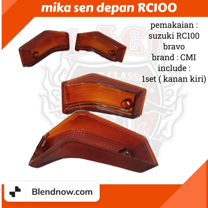 [PART] MIKA SEN DEPAN SUZUKI RC 100 BRAVO STANDAR ORI - HRA