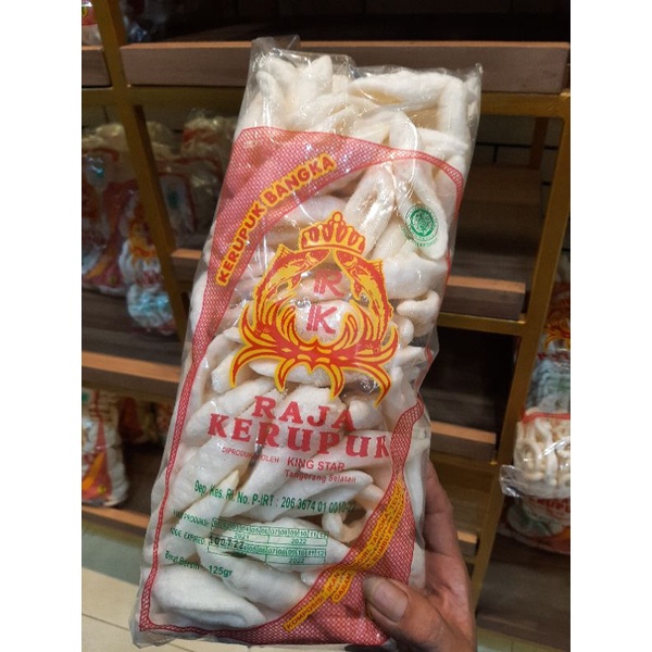 

Kerupuk Bangka Buncis 125gr Raja Kerupuk