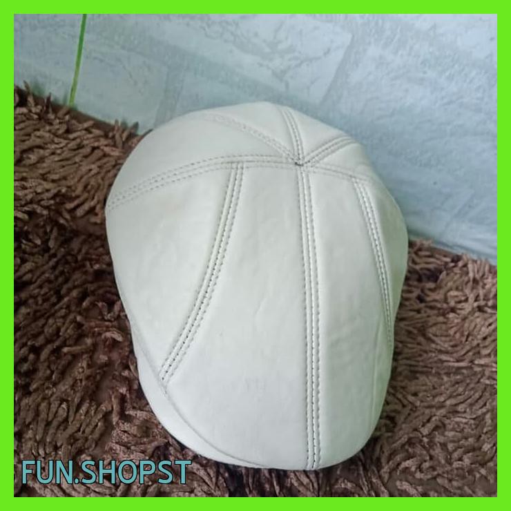 TOPI KULIT ASLI TOPI FEDORA PRIA WANITA