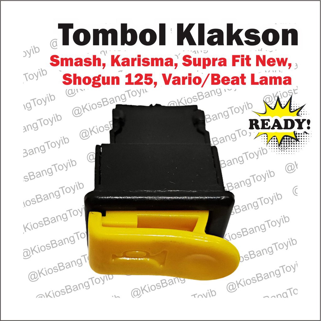 Tombol Klakson Smash, Karisma, Supra Fit New, Shogun 125, Vario Lama, Supra X125, Blade