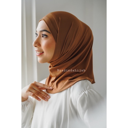 Bergo Syiria Mini Sport Non Pet Jersey hijab instant voly
