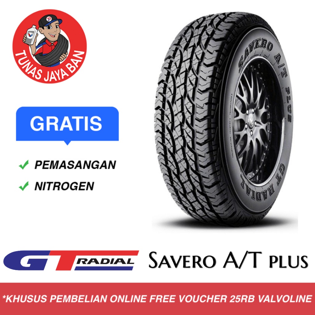 Ban Mobil GT Radial Savero A/T Plus 265/65 R17 Toko Ban Surabaya