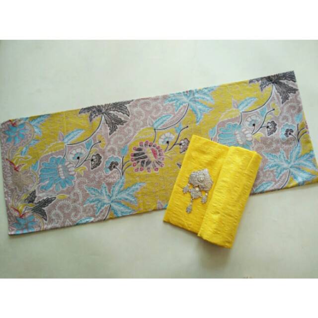 Parang kembangan + embos tanpa bross