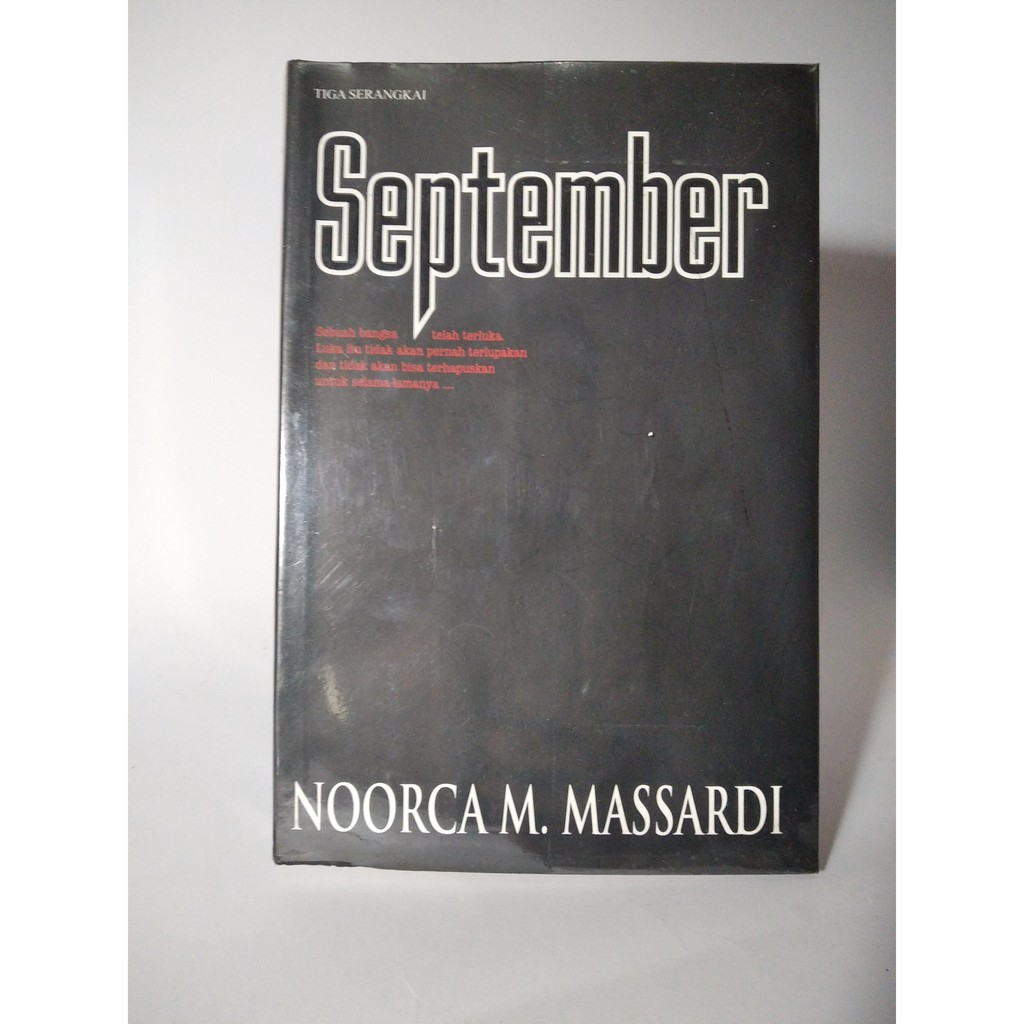 novel original SEPTEMBER - Noorca M. Massardi (cetakan lama)