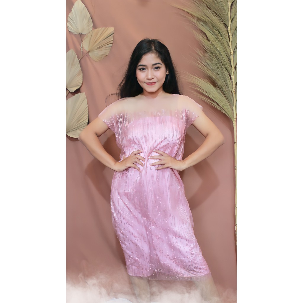 Midi Dress Sugar Candy PInk