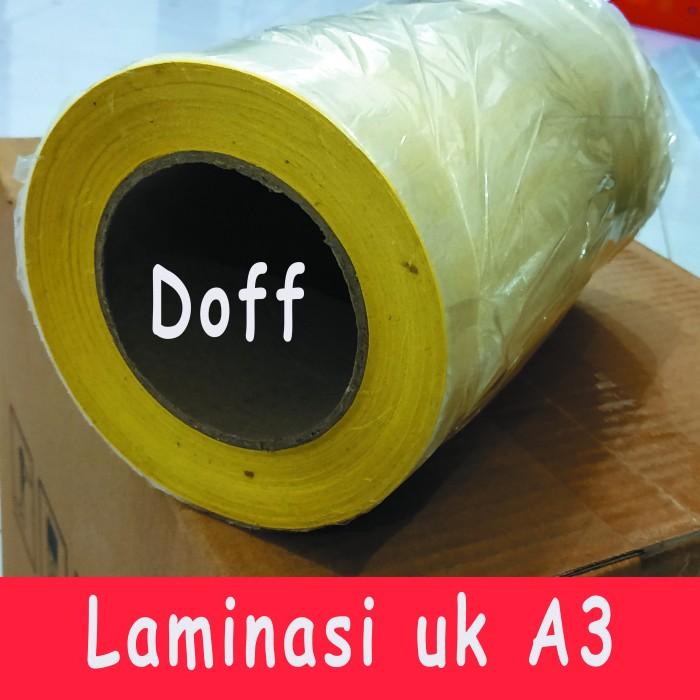 

Sticker Stiker Laminasi Laminating Dingin Glossy Doff Dof Roll Rol A3
