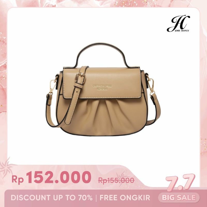 Riana bag jimshoney original tas selempang wanita realpic cod sling bag hand bag clutch official