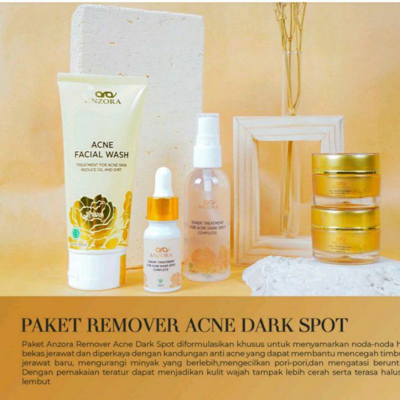 PAKET ANZORA REMOVER ACNE DRAK SPOT