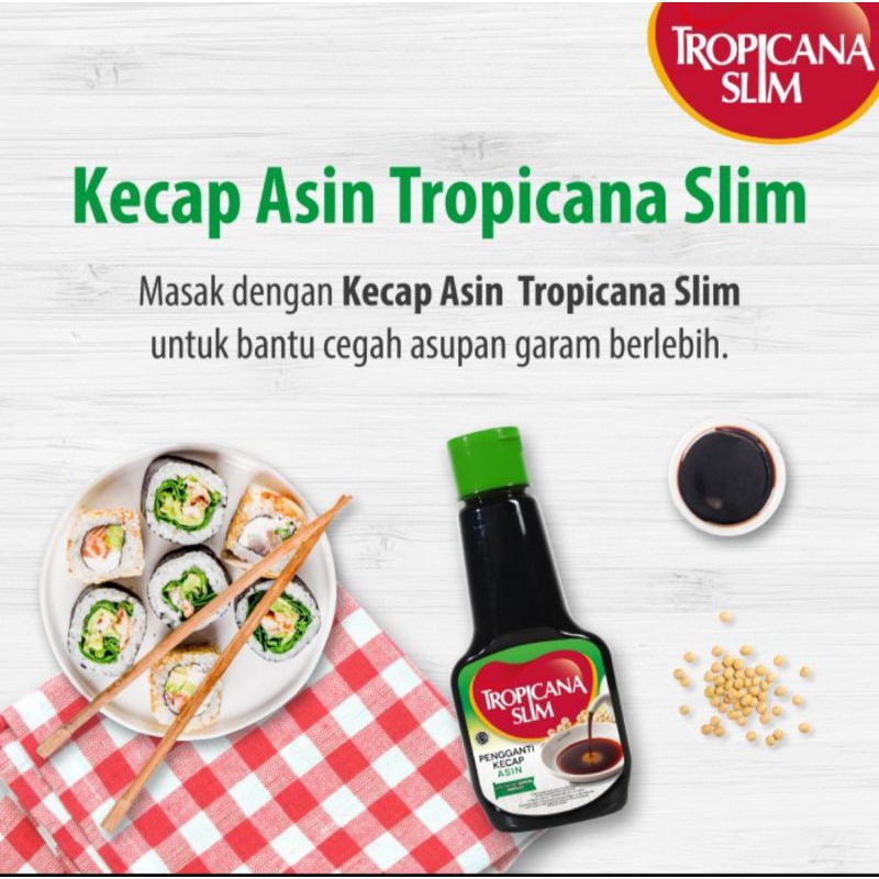 

Tropicana Slim Kecap Asin 200ml