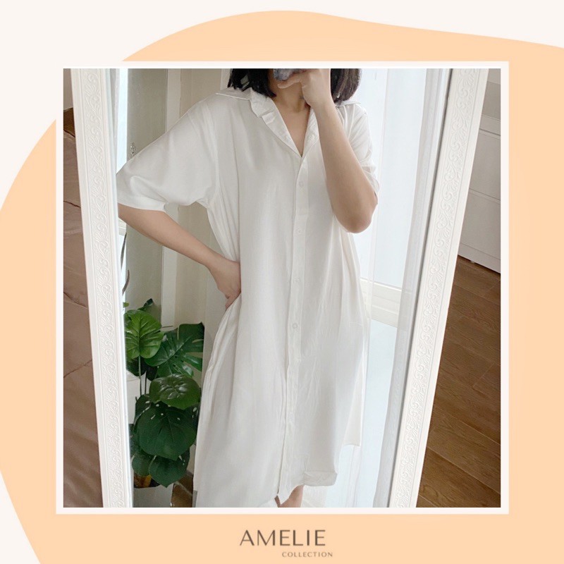 AMELIE BASIC SHIRTDRESS