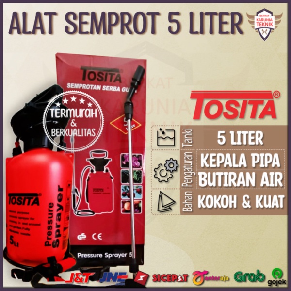 Promo COSMEC ELECTRIC SPRAYER 16 LITER 2IN 1 BATTERY DAN MANUAL HAND SPRAYER Murah