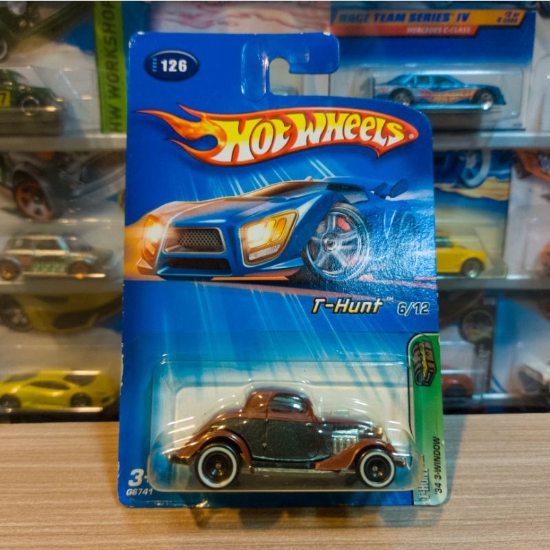 HOT WHEELS 34 3-WINDOW - TREASURE HUNT - THS - STH - NOT MINT