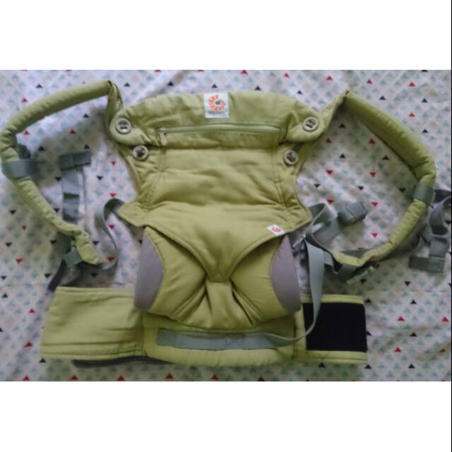 Preloved Gendongan Bayi Ergobaby 360 KW Green second bekas