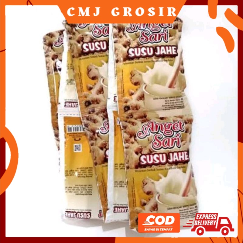 

GROSIR MURAH ANGET SARI SUSU JAHE RENTENG ISI 10 PCS | MINUMAN SUSU JAHE INSTANT