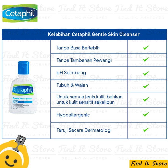 Cetaphil Gentle Skin Cleanser Sabun Cuci Muka 1L/1000ml