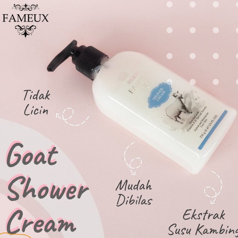 FAMEUX SHOWER CREAM GOAT - 250GR -