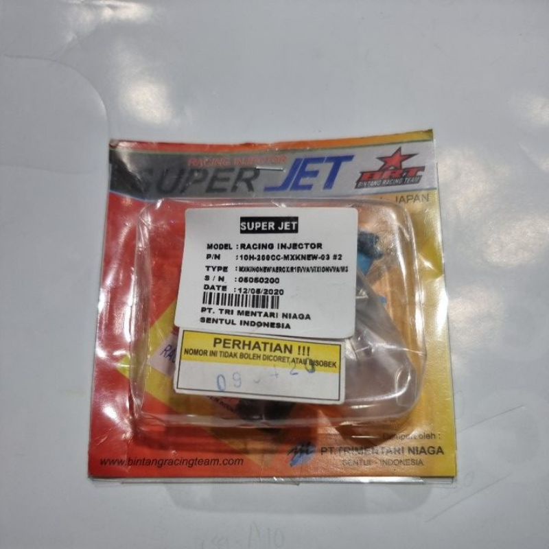 RACING INJECTOR SUPER JET BRT 10H-200CC MXKING NEW/ AEROX/ R15 VVA /VIXION VVA / M3