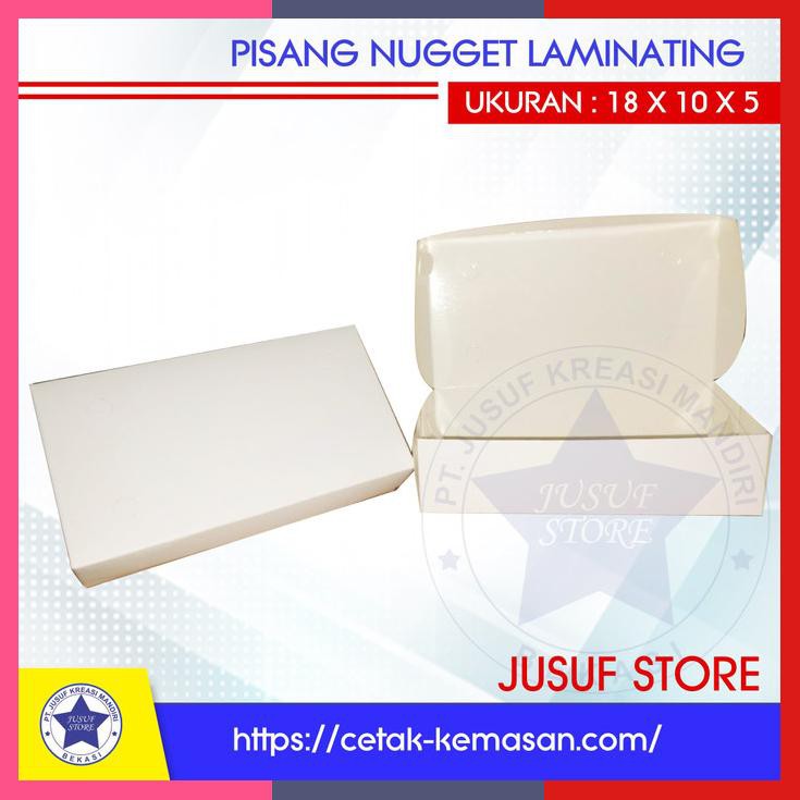 

Box Polos Pisang Nugget Laminating