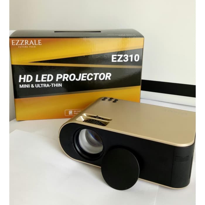 Ezzrale EZ310 Mini Led Projector tv tunner Version 3000 Lumens