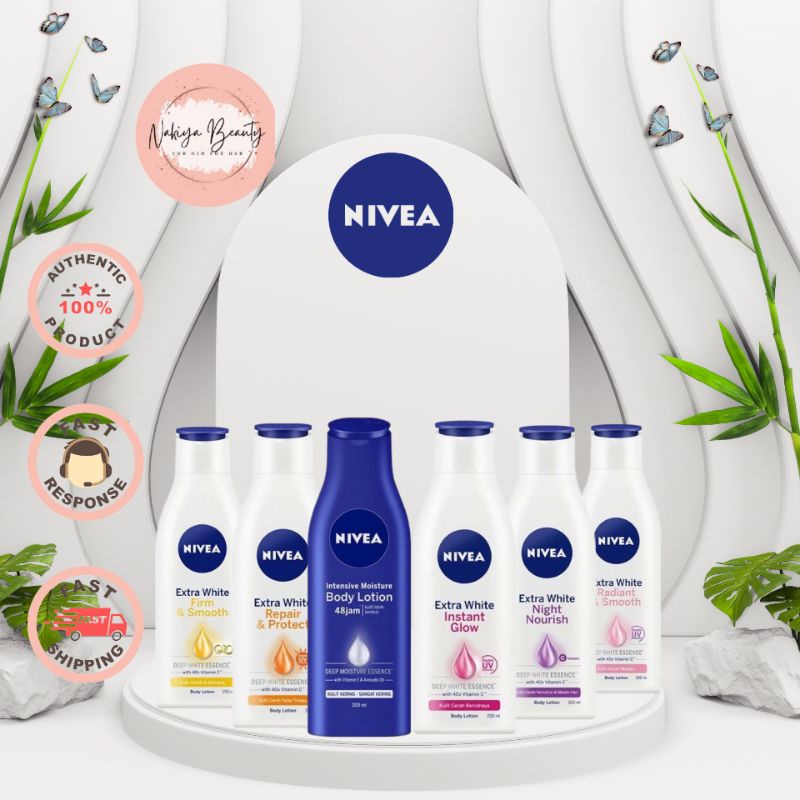 NIVEA Extra White Body Lotion | 200ml - Nivea Body Lotion Extra White