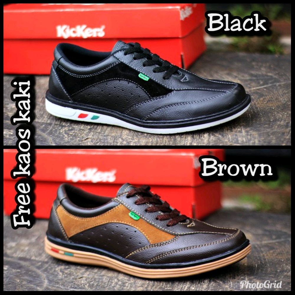 sepatu casual pria kickers
