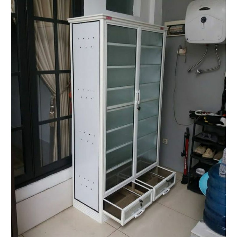 Lemari Sepatu + Sandal + Tas Mewah Cantik Kokoh Murah Berkualitas Istimewa Created By CV.RAJAKARYA 2