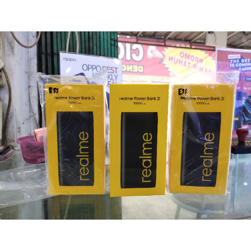 powerbank realme original 10000 mAh bergaransi 6 bulan