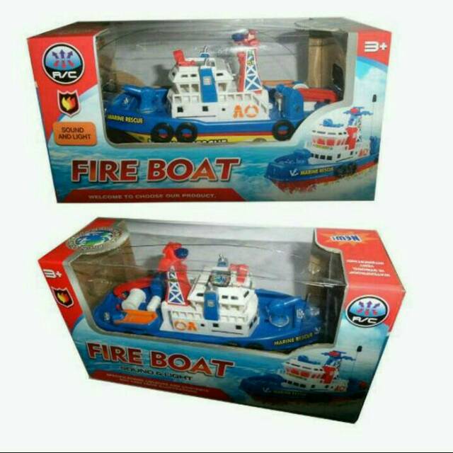 Mainan RC remot control air kapal penyelamat  rescue boat