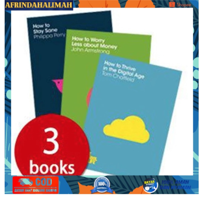 

[TERBARU] The School of Life | How to ... Set 3 Books