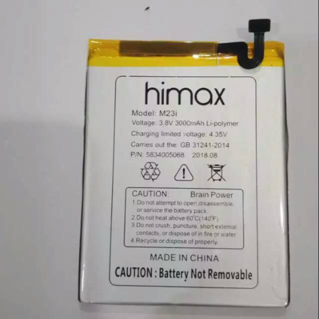 Batre baterai batteri HIMAX m23i original oem