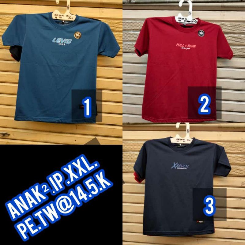 Kaos anak distro lengan pendek 14