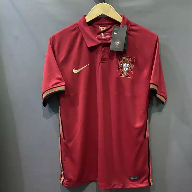 Jersey baju bola Portugal home Euro 2021