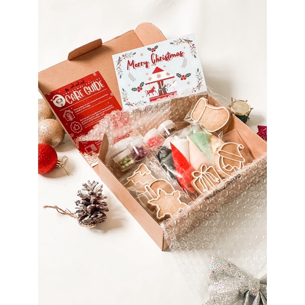 DIY COOKIES DECORATING KIT CHRISTMAS | HAMPERS NATAL | CHRISTMAS HAMPERS