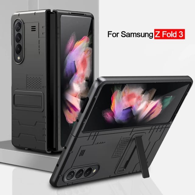 SAMSUNG GALAXY Z FOLD3 5G FOLD 3 HARD CASE MAGNETIC KICKSTAND SERIES