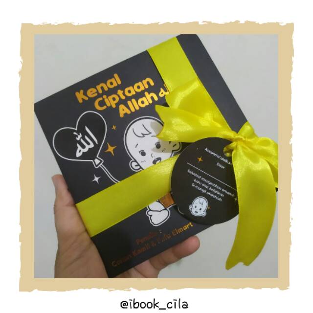 Buku Bayi Sakeena BOARDBOOK For Baby "Kenal Ciptaan Allah"