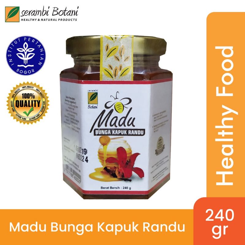 

Madu Bunga Kapuk Randu Serambi Botani 240g
