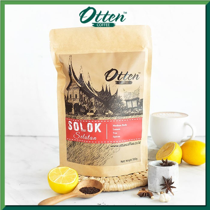 Otten Coffee - Solok Selatan 500g Kopi Arabica-0