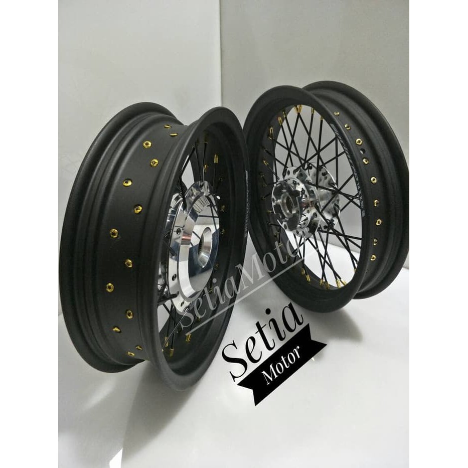 Spesial Velg Vario 125 150 Pcx Paket Rossi Lebar 250 350 Velg Jari Jari Sale Shopee Indonesia