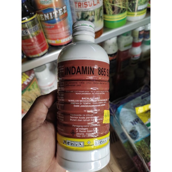 HERBISIDA INDAMIN 865 SL 400 ML