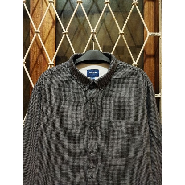 kemeja soft flannel pull n bear second original XL kemeja casual pria murah terlaris