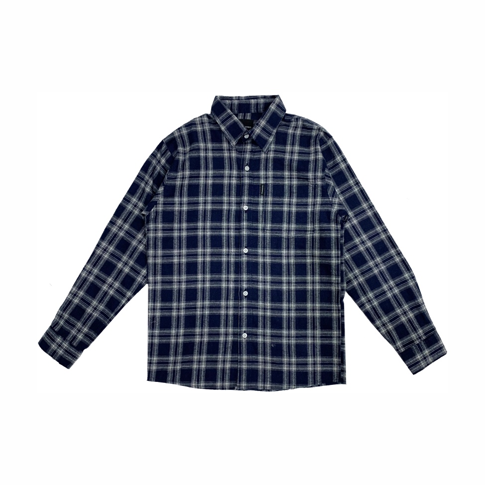 Colourspace Flannel Shirt Gummy SH 001 Navy