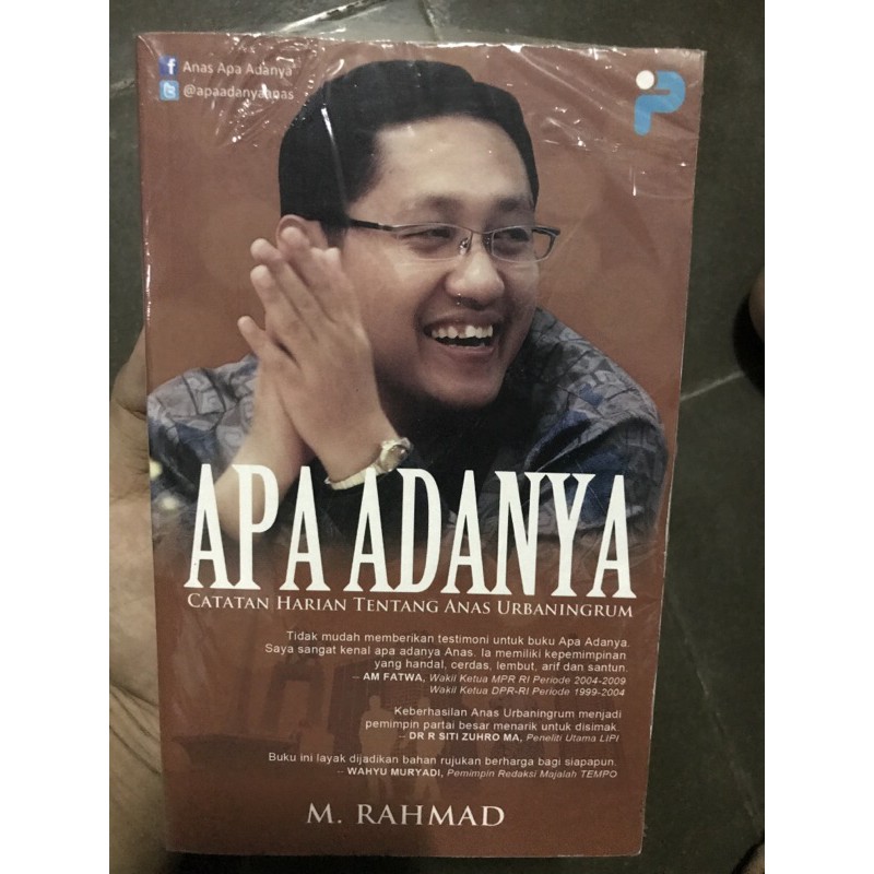 

APA ADANYA (Catatan Harian tentang Anas Urbanigrum)